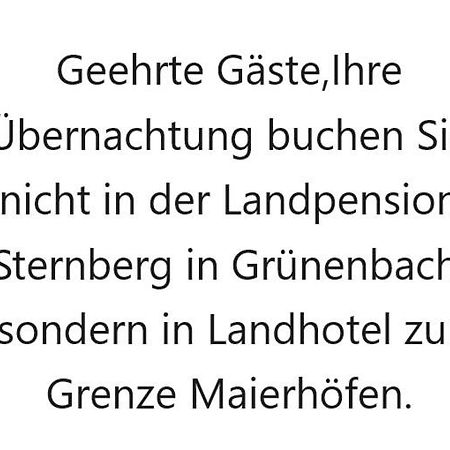 Uebernachtungsmoeglichkeit In Maierhoefen Grunenbach Eksteriør bilde