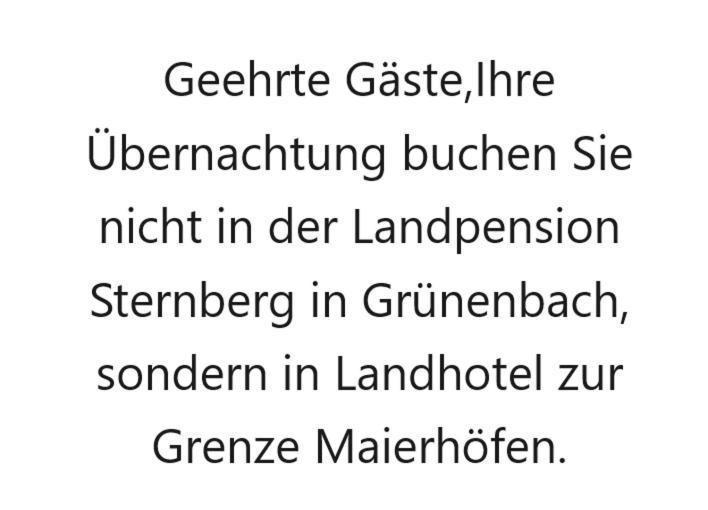 Uebernachtungsmoeglichkeit In Maierhoefen Grunenbach Eksteriør bilde